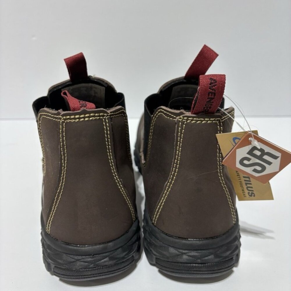 Avenger Women’s Flight Romeo Brown Leather Boots, Size 7 Wide - Picture 4 of 7